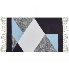 Коврик Inspire декоративный хлопок JAVARY 60x100 см цвет голубой Коврик Inspire декоративный хлопок JAVARY 60x100 см цвет голубой