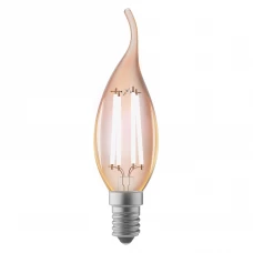 Лампочка светододная Lexman свеча E14 470 лм теплый белый свет4.5 Вт