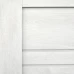 Дверь межкомнатная глухая без замка и петель в комплекте Лайн 90x200 HardFlex цвет дуб тернер белый