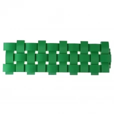 Ограждение Плетенка 240x19.5 см цвет зеленый