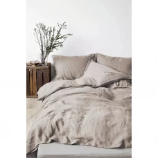 Комплект постельного белья двуспальный полисатин жемчужный Комплект постельного белья двуспальный полисатин жемчужный