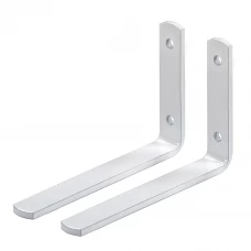 Кронштейн для шины Inspire 12 см металл цвет белый Кронштейн для шины Inspire 12 см металл цвет белый