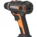Дрель-шуруповерт аккумуляторная Worx WX100.3, 20 В Li-ion 2х2 Ач