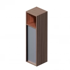 Шкаф для ванной AM.PM Stern подвесной с полкой 110x30 см цвет коричневый