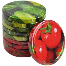 Крышка металл ø6.6 см набор из 10 шт Крышка металл ø6.6 см набор из 10 шт