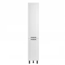 Пенал для ванной Гала 350 2D подвесной 185x35 см цвет белый