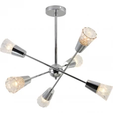 Люстра подвесная 541/6 6 ламп цвет хром