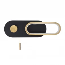 Настенный светильник светодиодный Arte Lamp «Lucas» нейтральный белый цвет света цвет черный