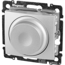 Диммер встраиваемый Legrand 300 Вт цвет алюминий