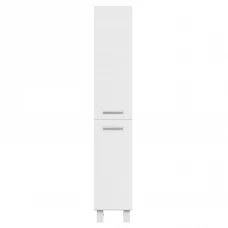 Пенал для ванной Мини напольный 180x30 см цвет белый