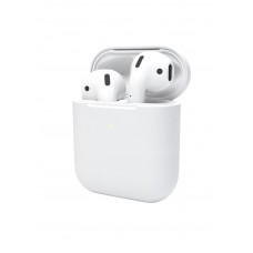 Чехол для Apple AirPods 2 без карабина, белый