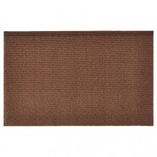 КЛАМПЕНБОРГ Придверный коврик для дома, коричневый 35x55 см