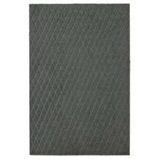 ОСТЕРИЛЬД Придверный коврик для дома, темно-серый 40x60 см