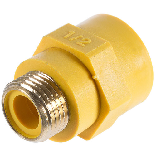 Вставка диэлектрическая для газа 1/2\" внутренняя-наружная резьба