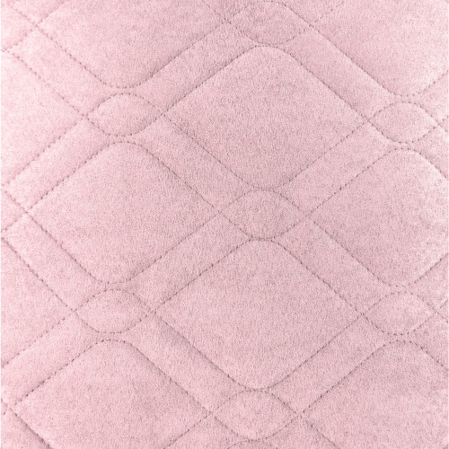 Покрывало 220x240 см, замша, цвет пыльная роза